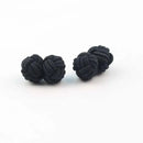 Mens Cuff Links Fashion Men's Shirt Cufflinks Trade Mixed Solid Colors DIY Braided Wire Buckle Cuff Link