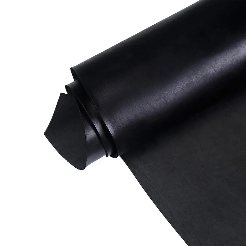 WUTA 30x60cm Top Quality New Waxed Bull Vegetable Tanned Leather Piece DIY Genuine Leather Material Full Grain Cowhide