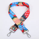 140 cm O Bag Handle Bag Strap For Women Removable DIY Shoulder Rainbow Handbag Accessories Cross Body Messenger Nylon Bag Straps