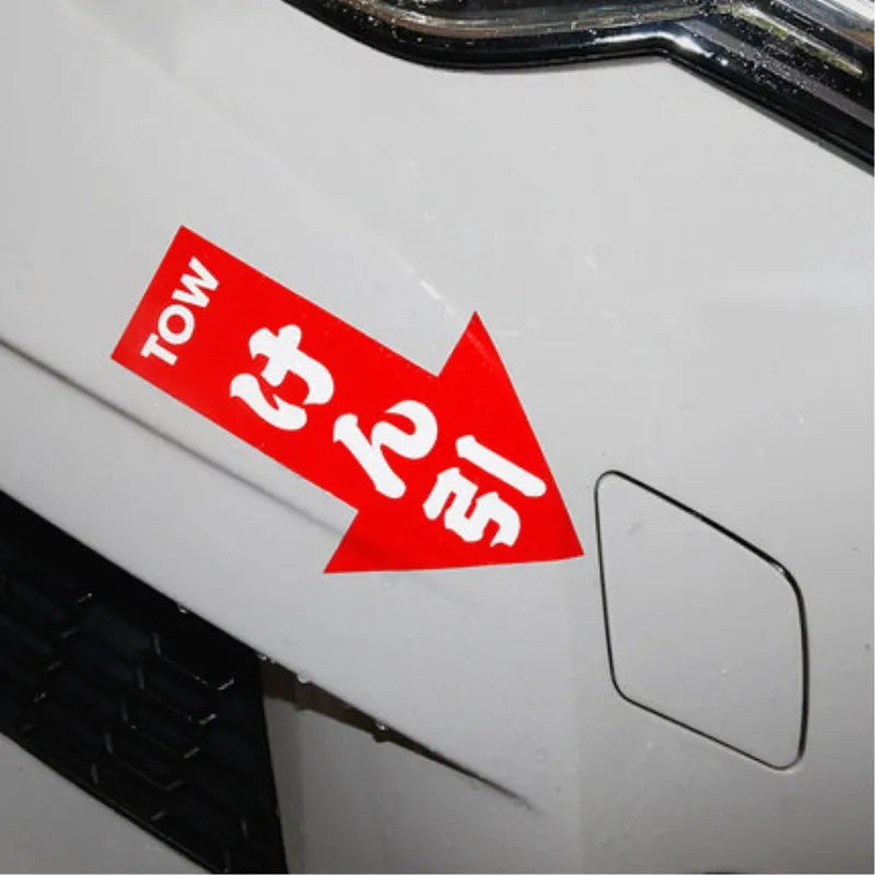 9 Types Car Stickers Tow Personality Creative Waterproof Car Decal Removable Automobiles Motorcycle Decoration Car Accessories