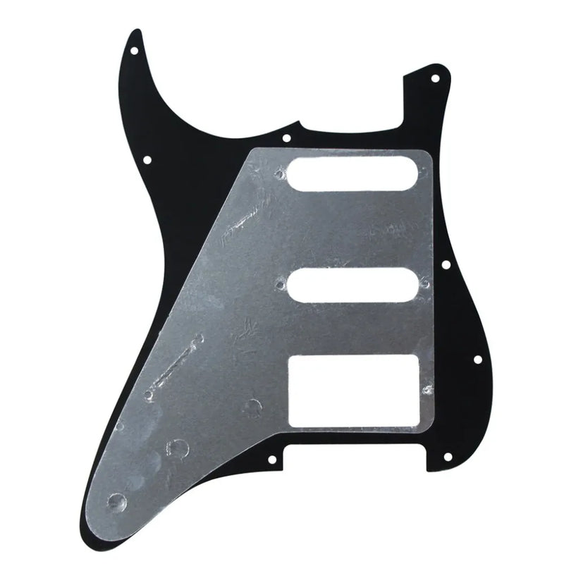 FLEOR Set of 11 Holes Electric Guitar Pickguard SSH HSS Guitar Scratch Plate & Screws Fit ST Guitar Parts,8 Colors Choose