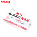 NAIERDI Self Elasti Half Overlay Hinge Cupboard Cabinet Kitchen Door Hinge 35mm Cup Special Spring Hinge For Home Hardware