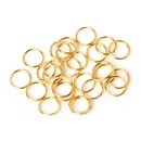 200Pcs 8/10mm Gold Silver Opening Hair Ring Dreadlock Bead Cuff Clip Braid Styling Tools Hoop Circle Accessories For Women Girls