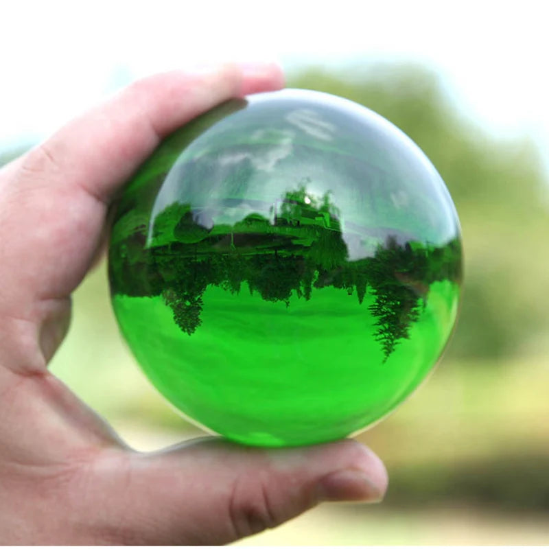 Hot Sell Magic Natural Crystal Ball Quartz Feng Shui Photography Glass Crystals Craft Travel Take Pictures Decorative Balls
