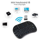 Magicsee i8 Mini Wireless Keyboard Remote Control with Russian English Hebrew Arabic 4 versions Air Mouse For Smart TV Laptop PC