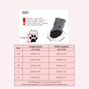 Leopard Print Dog Shoes Waterproof Non-Slip Pet Sports Boots For Small Animalcats Autumn Winter Snow Footwear 4pcs/lot Drop Ship