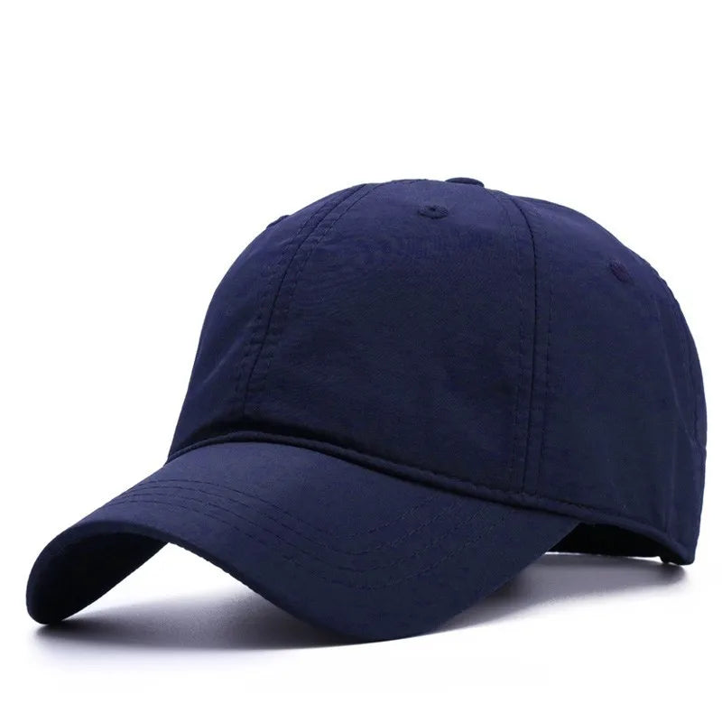 Big head man large size baseball hats summer outdoors thin dry quick sun hat men cotton plus size sport cap 56-60cm 60-64cm
