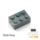 10pcs/lot DIY Blocks Building Bricks Thick 2X3 Educational Assemblage Construction Toys for Children Size Compatible With Brand