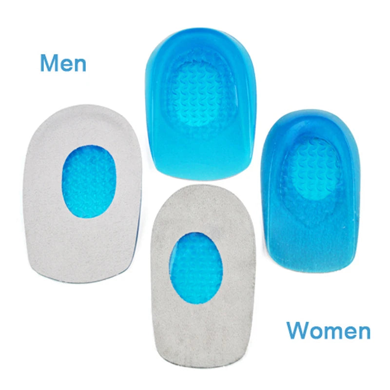 FOOTOUR Silicone Gel Insoles Heel Cushion for Feet Soles Relieve Foot Pain Protectors Spur Support Shoes Pad Feet Care Inserts