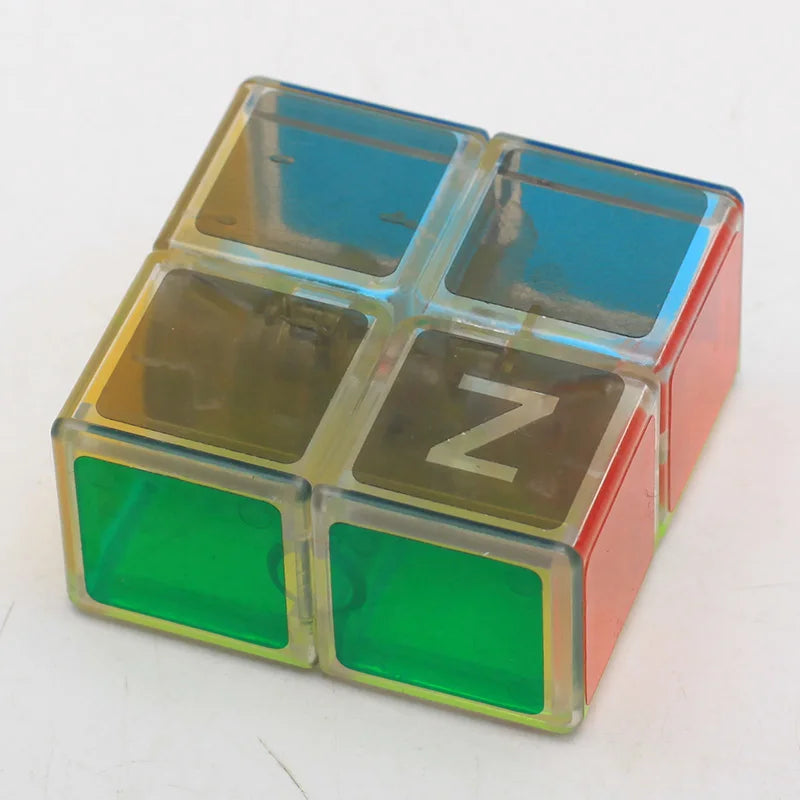 New Version Mini ZCUBE 1x2x2 Speed Cube Professional Magic Triangle Shape Twist Educational Kid Toys Christmas gift DropShipping