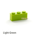 60pcs DIY Building Blocks Thick Figures Bricks 1x3 Dots Educational Creative Size Compatible With 3622 Plastic Toys for Children