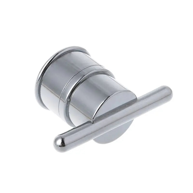 OOTDTY 1PCS Electroplated Plastic Single Hole Shower Door Knob Handle For Interior Furniture Shower Cabin Home Hardware