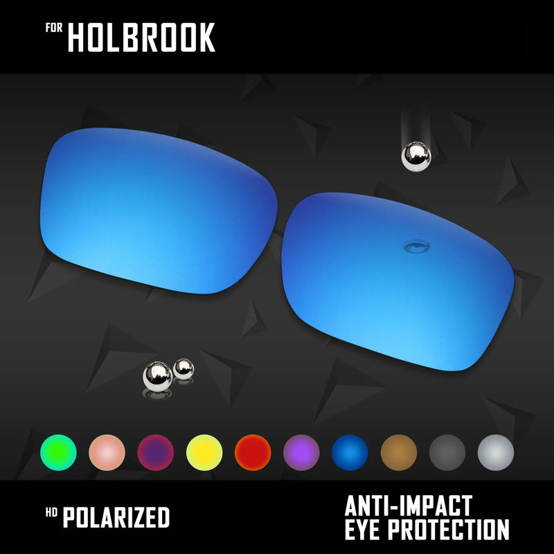 OOWLIT Lenses Replacements For Oakley Holbrook OO9102 Sunglasses Polarized - Multi Colors