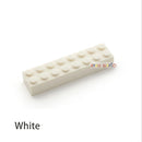 20pcs DIY Building Blocks Thick 2x8 Dots Educational Creative Toys for Children Figures Plastic Bricks Size Compatible With 3007