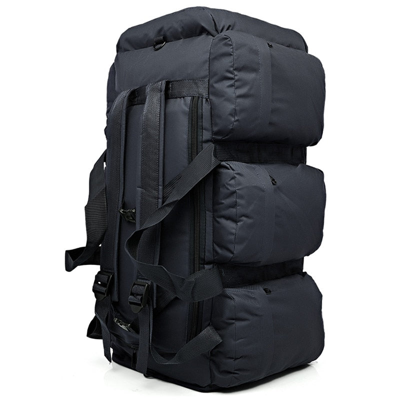90L Large Capacity Man Tactical Backpack Military Assault Bags 900D Waterproof Outdoor Hiking Camping Climbing Bag Rucksack