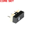 10Pcs Micro Limit Switch Mouse Button Tact Switch Without Handle/ With Handle/ With Handle Roller Micro switch 1A 125V AC 3Pins