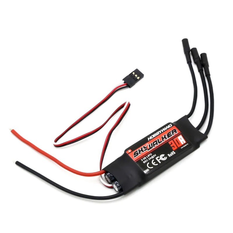 Hobbywing Skywalker 40A 50A 60A 80A 15A 20A 30A V2 ESC Speed Controller With UBEC For RC Airplanes Helicopter