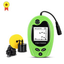 Russian Manual!100ft Portable Sonar Fish Finders Fishing lure Echo Sounder Fishing Finder FF717