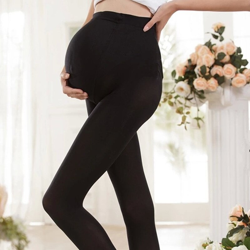 320D Autumn Spring Maternity Tights Maternity Stockings/Leggings For Pregnant Women Pregnancy Pantyhose Adjustable High Elastic