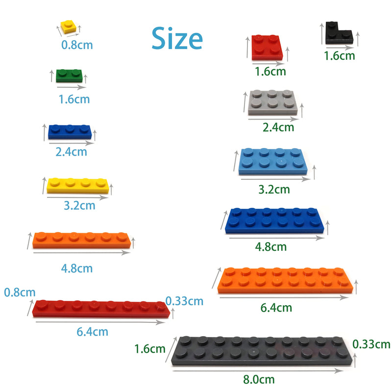 240pcs DIY Building Blocks Thick wall Figures Bricks 1x3 Dots Educational Creative Size Compatible With Brand Toys for Children