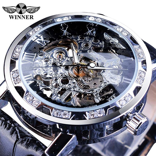 Forsining Golden Gear Movement Retro Royal Classic Fashion Mens Mechanical Wrist Watches Top Brand Luxury Male Clock Relogio