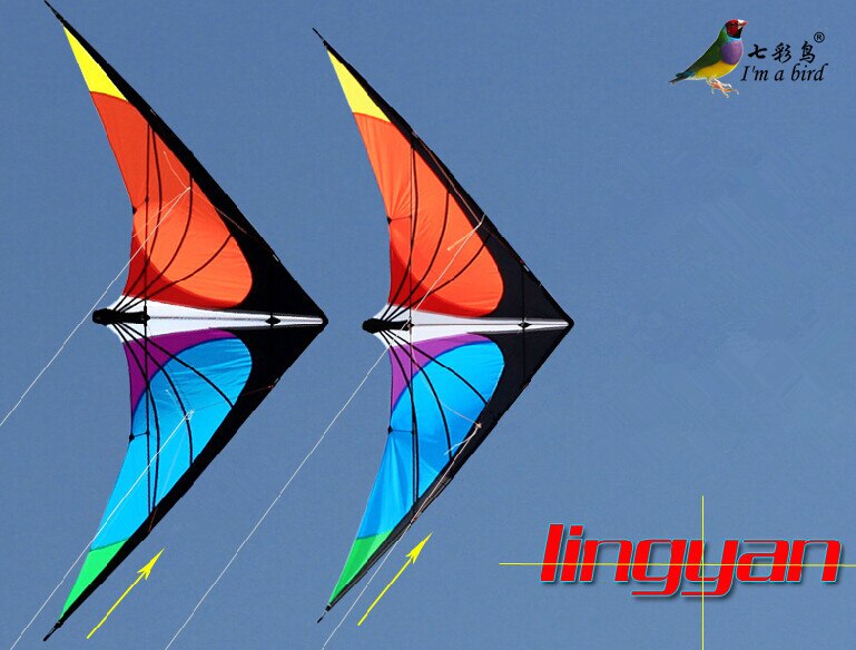 NEW LISTING 1.8m Power Professional Dual Line Stunt Kite With Handle And Line Good Flying Factory Outlet