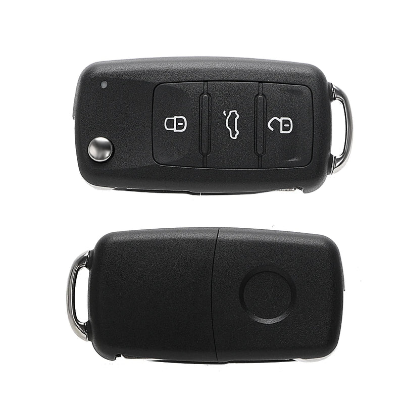 3 Buttons Car Key Shell Remote Flip for Beetle/Caddy/Eos/Golf/Jetta/Polo/Scirocco/Tiguan/Touran/UP For VW Blank Keys Cover Case