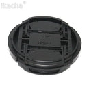 37 40.5 43 46 49 52 55 58 62 67 72 77 82mm Camera Lens Cap Snap-on Cap Cover With Anti-lost Rope For Nikon Canon Camera Lens