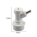Beer Brewing Carbonation Cap with 5/16" Barb Ball Lock Disconnect Set,Fit Cola Soda Beer and Most of Soft Dring Pet Bottles