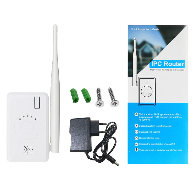 WiFi Range Extender for Hiseeu Wireless Security Camera System Kit