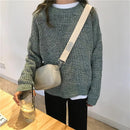 Aliwood Brand Designer Leather Women bag Ladies Shoulder Messenger Bags Handbag Letter Flap Simple Fashion Females Crossbody Bag