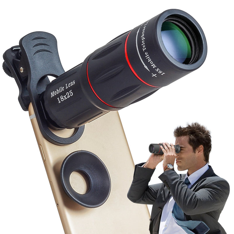 APEXEL Telefon Camera Lens universal 18X Telescope Zoom telescope  Mobile Phone Lens for iPhone Xiaomi Smartphones  APL-18XT