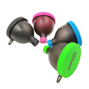 QuiFit Portable Protein Powder Container Whey Protein Storage Multifunction Powder Box Funnel for Shaker Bottle 4 Packs BPA Free