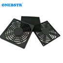 High-Quality Dust Cover Plastic Dust-Proof Net Computer Case Fan 4/5/6/7/8/9/12CM Three In One Grille For  AC/DC Fan Hot Sales