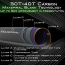 Maximumcatch Maxcatch Performance Nymph Fly Fishing Rod 2/3/4WT 10/11FT 4 Section IM10 Carbon AAA+ Cork Handle Cordura Rod Tube