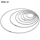 REGELIN Dream Catcher Reve Circle Rings Findings Hanging Round cercle metal pour attrape reve Net Jewelry DIY 10pcs 35-200mm