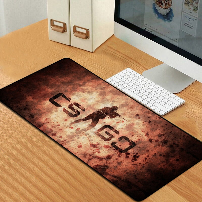 Sovawin 80x30cm XL Lockedge Large Gaming Mouse Pad Computer Gamer CS GO Keyboard Mouse Mat Hyper Beast Desk Mousepad for PC