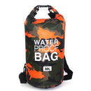 Waterproof Swimming Bag Dry Sack Camouflage Colors Fishing Boating Kayaking Storage Drifting Rafting Bag 2L 5L 10L 15L 20L 30L