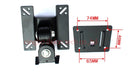 LCD-7R universal 10"24" 27"100x100 75x75 80x80 metal vesa mount arm rotate tiltable swivel LCD wall support holder