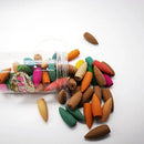 About 55Pcs Bigger Backflow Incense Cones With Plastic Box