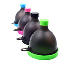 QuiFit Portable Protein Powder Container Whey Protein Storage Multifunction Powder Box Funnel for Shaker Bottle 4 Packs BPA Free