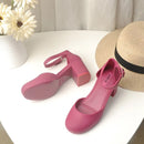 Melissa Summer Women Shoes Gladiator Buckle Strap Women's Sandals Fashion Ladies Sandals For Woman Ankle Strap Footwear