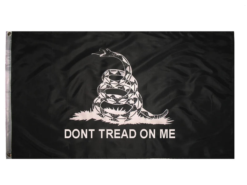 Johnin 90X150cm Dont Tread on Me Tea Party Rattle Snake Gadsden Flag