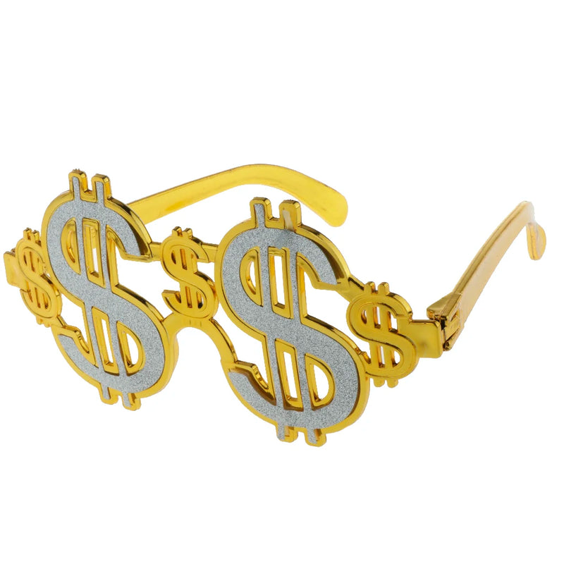 Glitter Money Sunglasses Party Favor Gift Photo Booth Costume Accessories Costume Glasses