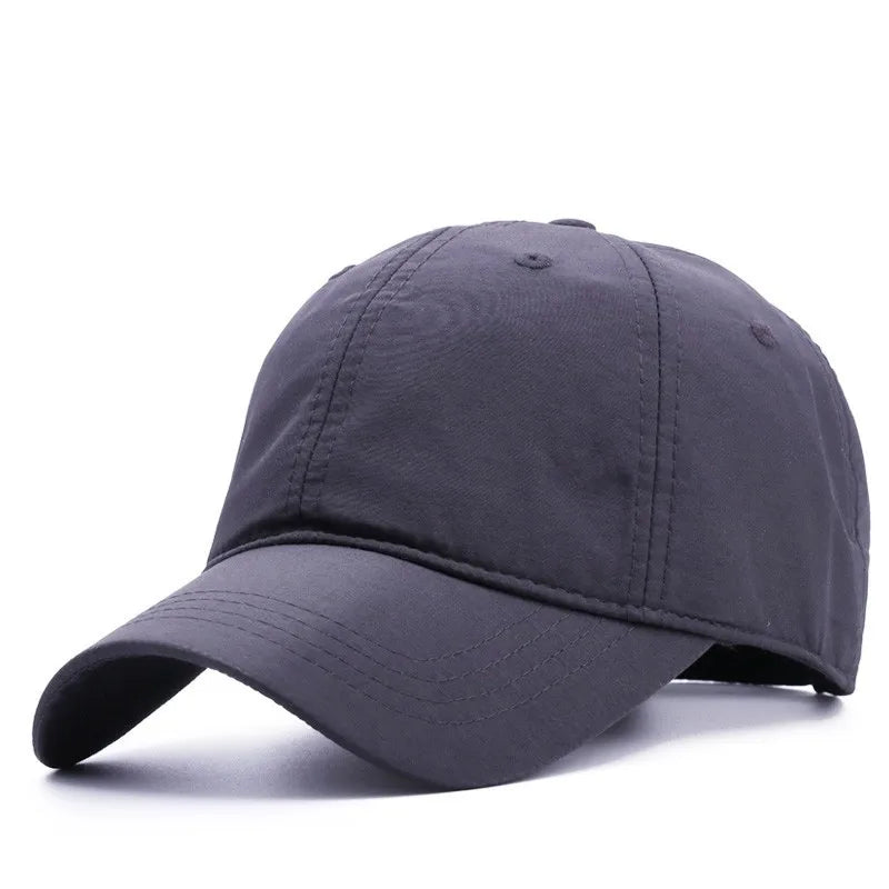 Big head man large size baseball hats summer outdoors thin dry quick sun hat men cotton plus size sport cap 56-60cm 60-64cm