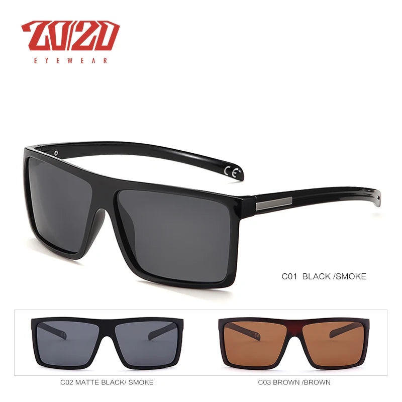 20/20 Brand Design Classic Black Polarized Sunglasses Men Driving Sun Glasses for Male Shades Eyewear With Box Oculos PL273