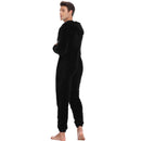 Men Warm Teddy Fleece Onesie Fluffy Sleep Lounge Adult Sleepwear One Piece Pyjamas Male Jumpsuits Hooded Onesies For Adult Men