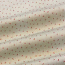 Graceful Pink Green Stripe Fruit  Series Apple Banana Printed Cotton Fabric 50x160cm For DIY Sewing Bedding Quilting Cloth Decor