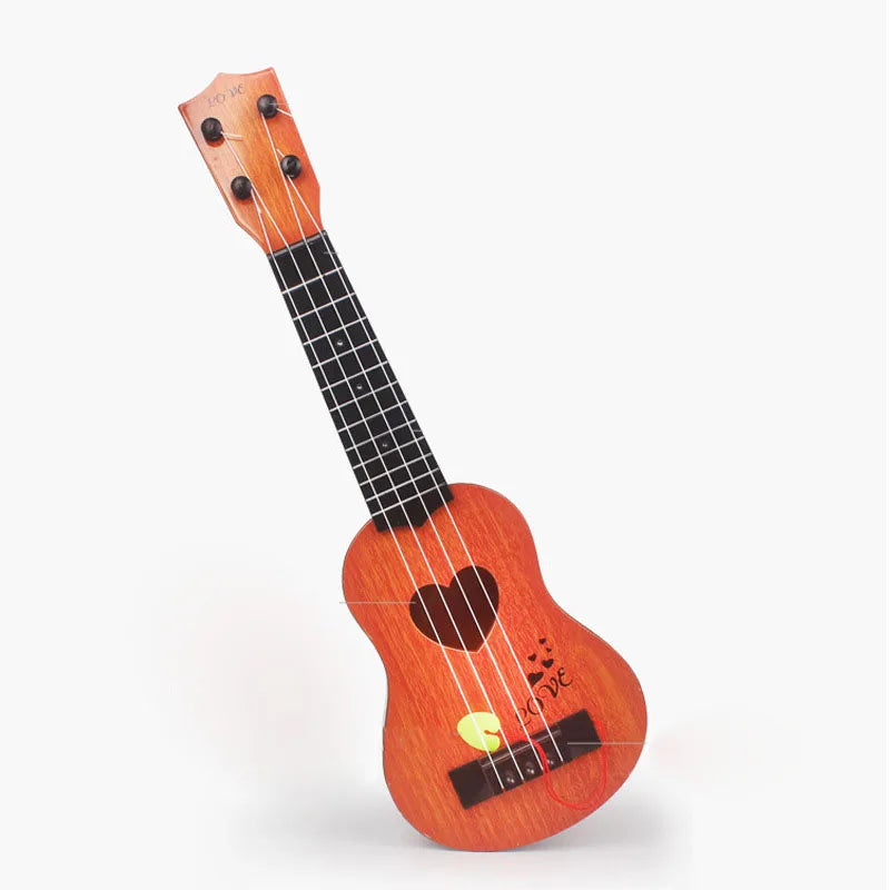 2021 Newest Mini Ukulele Simulation Guitar Baby Kids Musical Instruments Toy Music Education Development Birthday Gifts For Kids