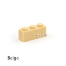 60pcs DIY Building Blocks Thick Figures Bricks 1x3 Dots Educational Creative Size Compatible With 3622 Plastic Toys for Children